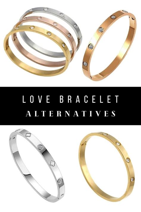 bracelet similar to cartier love|best cartier look alike bracelet.